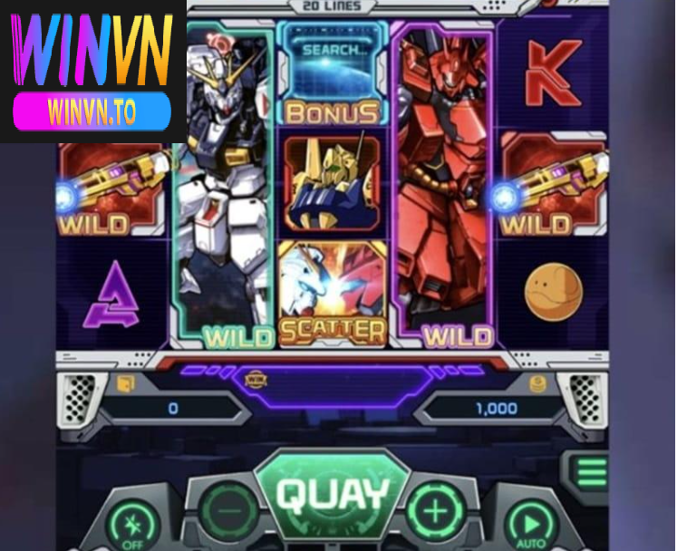 Thủ thuật  chơi dễ trúng trong game Gundam Slot