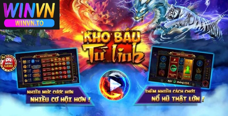 Tìm hiểu về game kho báu tứ linh Winvn